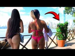 Best Bushman Beach Pranks Compilation🔥 Best Female Scares🔥 Surreal Female Reactions😱 Epic Ending!