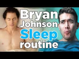 Bryan Johnson’s Sleep Routine 💤 Can I Handle It?