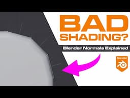 How do NORMALS work in Blender? (Fix Your Shading)