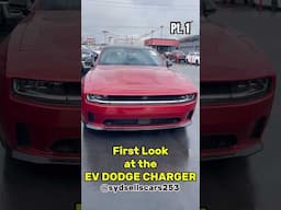 BRAND NEW ELECTRIC DODGE CHARGER - My Very First Look (Part 1 of 2) #dodgecharger #evcharger