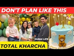 Secret to Managing an absolute Perfect Event / Maaz 1st Birthday 2025 with family/ EVENT in Dubai