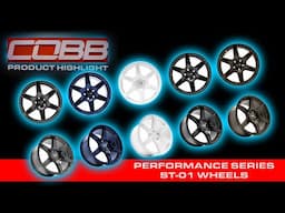 COBB Tuning - Product Highlight - Performance Series ST-01 Wheels