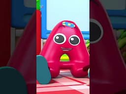 Cinque Piccoli Alfabeti Canzone #ytshorts #fun #vehicle #rhyme #musicforkids