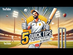 5 game changing batting tips for cricket : beginners  instant improve your game