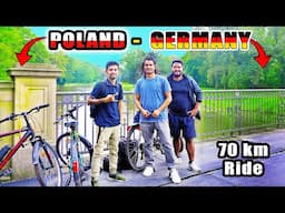 POLAND TO GERMANY Bicycle Ride 70 KM ! No Border Checking | Gorkhey Vlog 481 | Prawesh Upreti