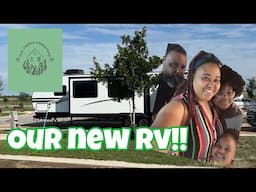 Picking Up Our New RV! Full Time RV Family of 4!!