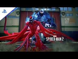 Marvel's Spider-Man 2 PC Mod New Carnage And Riot Symbiote Team Up Transformation DLC Concept Scenes