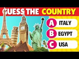 Guess the Country by the Landmark | Where is the Monument Quiz