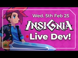 IndieTales Live - Working on INSIGNIA!