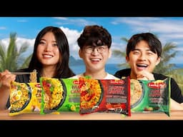 Koreans Rank EVERY Pancit Canton Flavor