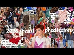 Reacting to 2025 trend predictions | what I love, what I don’t, + what’s boring!! | fashion inspo ✨