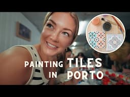 Its Super Fun Painting Tiles in Porto I Things to do in Porto 2024