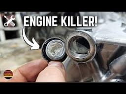 This Will Destroy Your Engine! - Cleaning Media From Honda CBX Cases