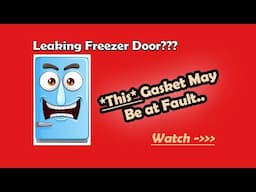 Freezer Door Gasket Replacement