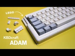 Building The Ultimate LEGO Keyboard | KBDcraft Adam Review