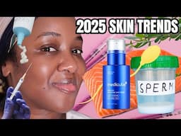 Some of these 2025 Skincare Trends are WILD...