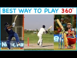 How to Play 360* Shot in Cricket || like abd😍 || Surya kumar yadav😍