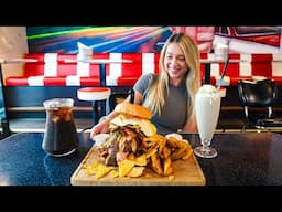 Mike's Quadruple Nacho Cheeseburger Challenge.. So Good, I Ordered It On My Day Off!