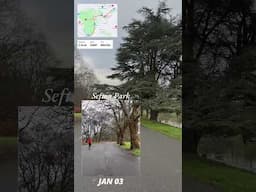 Walk around Sefton Park for Jan 3rd 2025 #newyearsresolution #liverpool