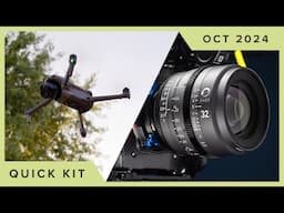 Quick Kit / October 2024 - ARRI Enso Lenses, Freefly Ember Upgrade, DJI Lidar Cage & More!