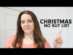 23 Holiday Items I'm NOT BUYING | Minimalism Lifestyle | De Influencing