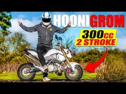 The World's Craziest Monkey Bike | Hoonigrom 300cc 2 Stroke!