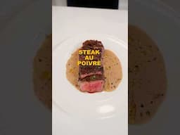 Learning Steak au Poivre like a Chef!👨‍🍳