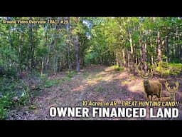 10 Acres of Great Hunting land [$1,500 Down] Owner Financed Land for Sale in AR WZ29 #land #offgrid