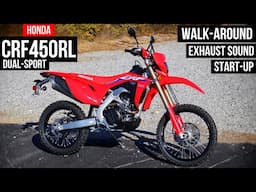 2022 Honda CRF450RL Dual-Sport Motorcycle Walk-Around | Street Legal CRF 450 Trail Bike