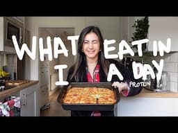 WHAT I EAT IN A DAY // VEGAN, high protein, yummy food = happy girl!!!