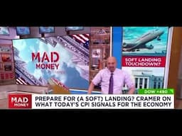 Cramer says Powell has achieved soft landing with inflation at 3.1%, November 14, 2023