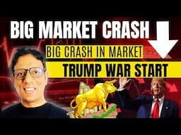 BIG CRASH IN STOCK AND CRYPTO MARKET | Bitcoin and Alt coins Update |Trump imposes tariffs