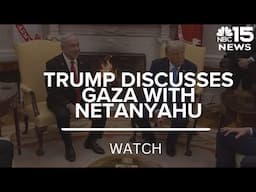 Trump discusses Gaza beside Netanyahu - WPMI NBC 15