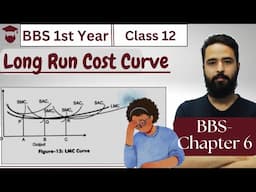 Long Run Cost Curves || Derivation of LAC and LMC || Class 12 || BBS 1st year Economics Chapter 6