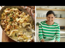 Cauliflower Leek Gratin (Must-Make Holiday Side Dish!)