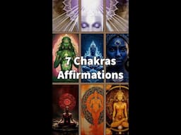 7 Chakras Affirmations @CozyCycles ✨❤️🙏 Light & Love 🙏❤️✨