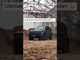 Ultimate Plumb Defender! 💪 #landrover #offroad #landroverdefender #shorts