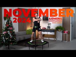 November 2024 - 40 MIN COMPILATION | Jumping Fitness | Jakub Novotny | Voice Cueing