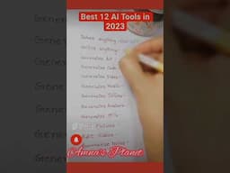 12 Best AI Tools In 2024 | #viral Best Artificial Intelligence Tools In 2024 #trending #shorts