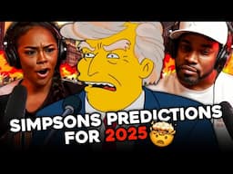 UNBELIEVABLE!!! Simpsons Prediction For 2025 | Is It Really Happening Now? | Asia and BJ React