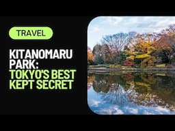 Exploring Kitanomaru Park: A Hidden Gem in Tokyo 🌳🇯🇵