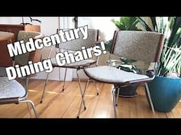 Midcentury Dining Chairs - How the Heck do these backs come off?