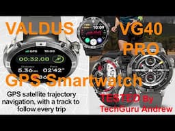 VALDUS VG40 PRO GPS Navigation Smart watch