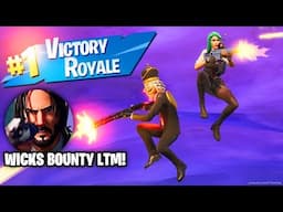 INSANE JOHN WICK LTM EPIC MOMENTS - DUO SQUADS VICTORY in Fortnite John Wick LTM! #PS4Fortnite