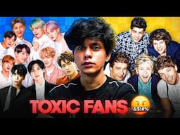 KPOP Toxic Fans VS One Direction Toxic Fans (Skibiddi Rizz)