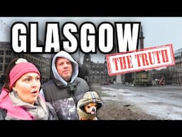 SURVIVING OVERNIGHT IN SCOTLANDS ROUGHEST CITY - Vanlife Scotland