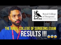 Am I Going To Be A Surgeon ? (OPENING MY MRCS RESULTS LIVE REVEAL)