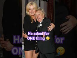 Rod requested ONE thing when they split… 😢 #rodstewart