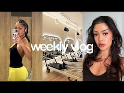 Weekly Vlog | Workouts of the Week, New Year Habits + Projects