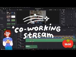 co-working stream~ ☆ I need to edit lol
